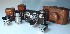 Argus C-3 with 35mm, 100mm, accessory finder, and cases