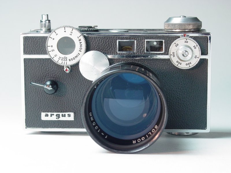 Soligor f/4.5 135mm for Argus C3