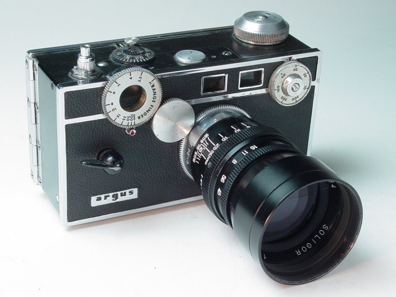 Soligor f/4.5 135mm for Argus C3