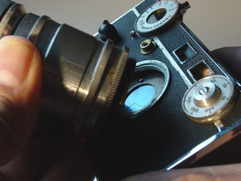 Threading Argus Tele-Sandmar 100mm f/4.5 onto C3