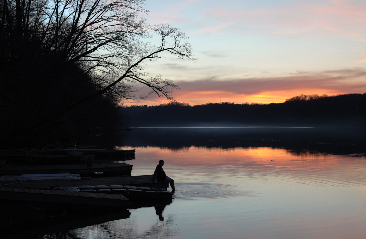 Click to Enlarge - Cheat Lake 3/31/10 with Ted