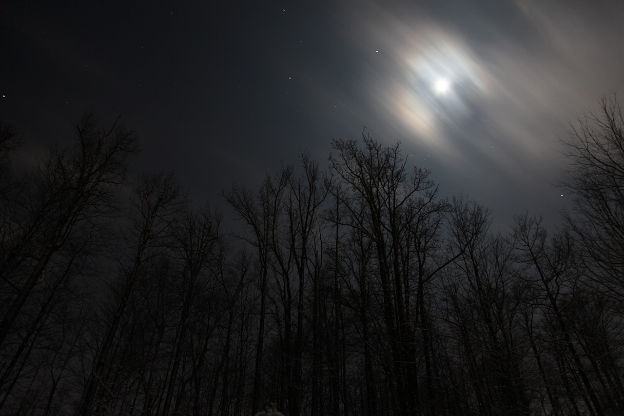 Click to Enlarge - Moon over Greystone 5