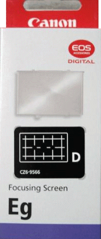 Eg-D focusing screen