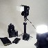 Vivitar 283 with various accessories and Sunpak 522