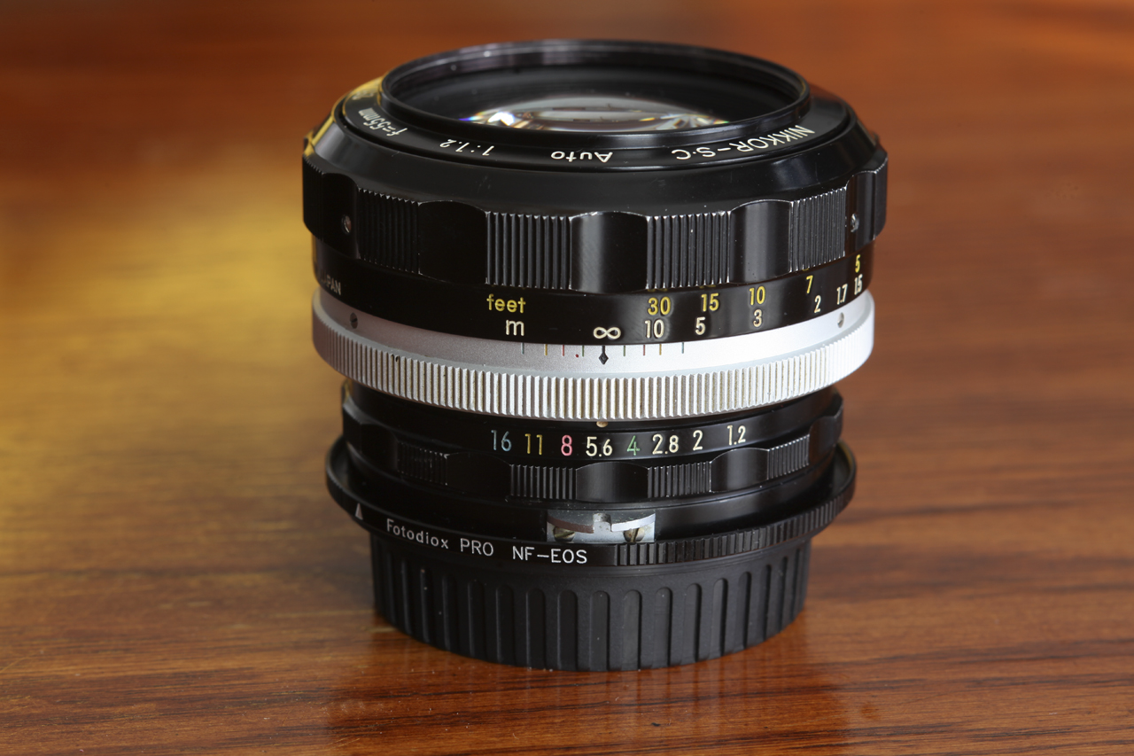 Nikkor-SC Auto 1:1.2 55mm
