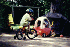Kids riding their 