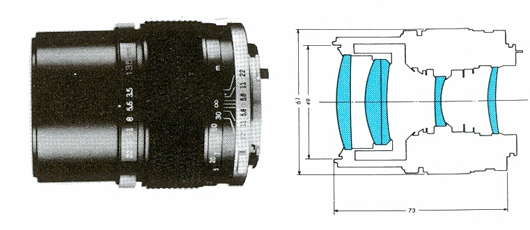 ZUIKO 135mm F3.5 - Catalog Image