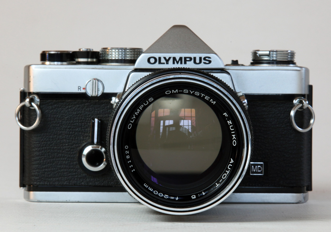 Click to Enlarge - Olympus OM System F.Zuiko Auto-T 1:5 f=200mm with OM-1 MD