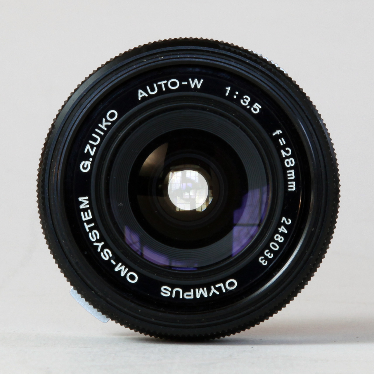 Click to Enlarge - Olympus OM System G.Zuiko Auto-W 1:3.5 f=28mm with OM-1 MD