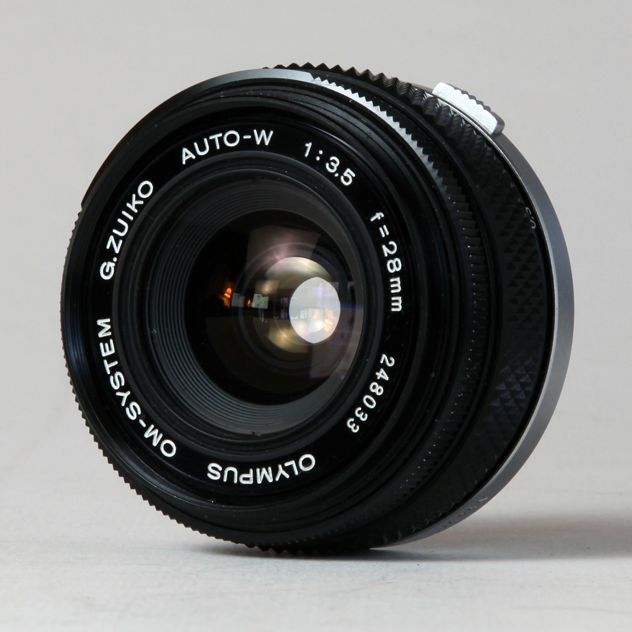 Click to Enlarge - Olympus OM System G.Zuiko Auto-W 1:3.5 f=28mm with OM-1 MD