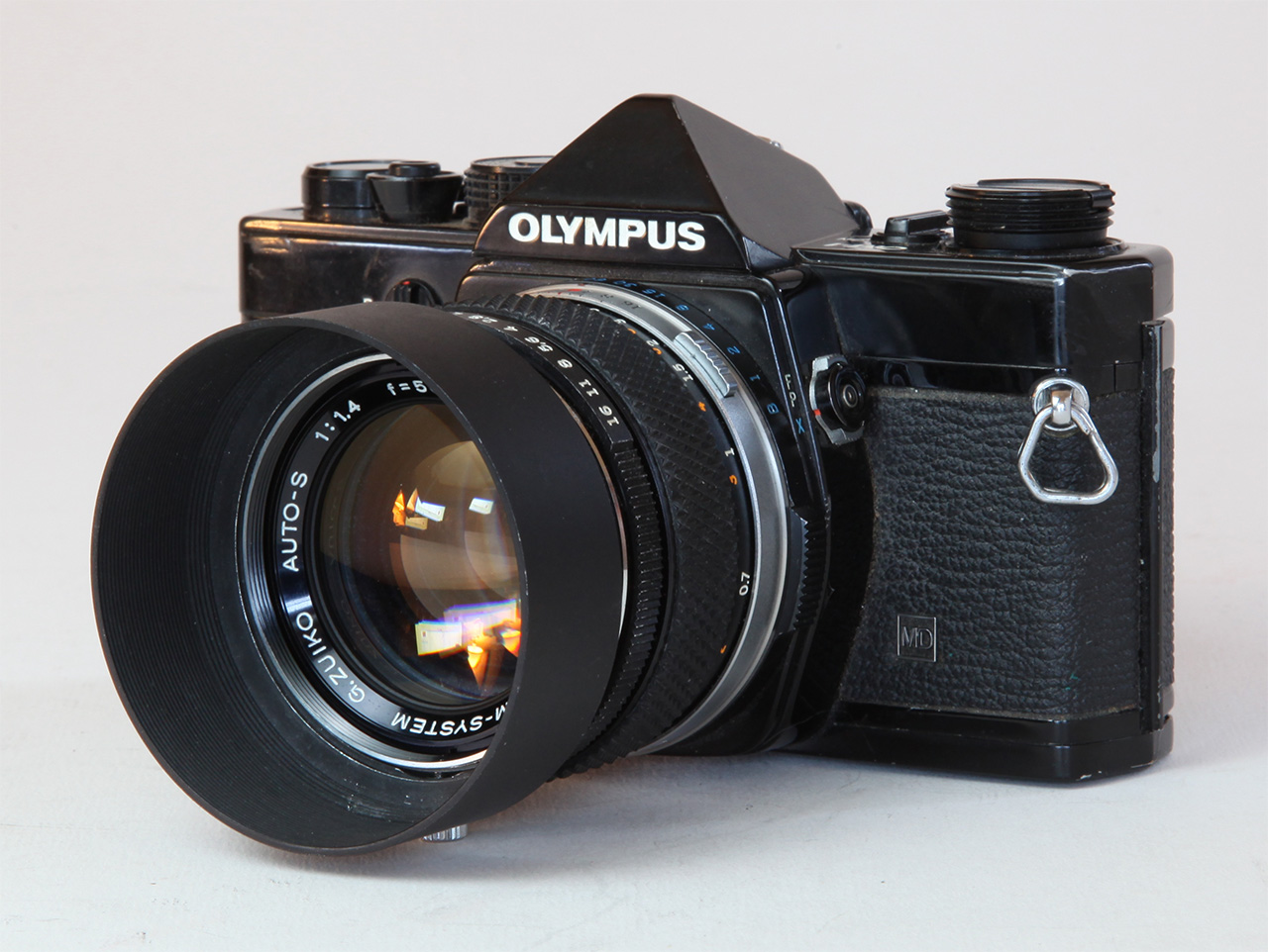 Click to Enlarge - Olympus OM System G.Zuiko Auto-S 1:1.4 f=50mm with OM-1 MD