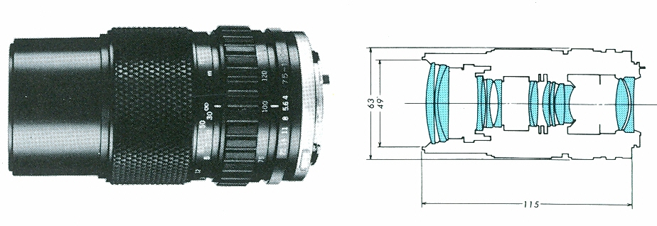 Zuiko Zoom 75-150mm F4 catalog image