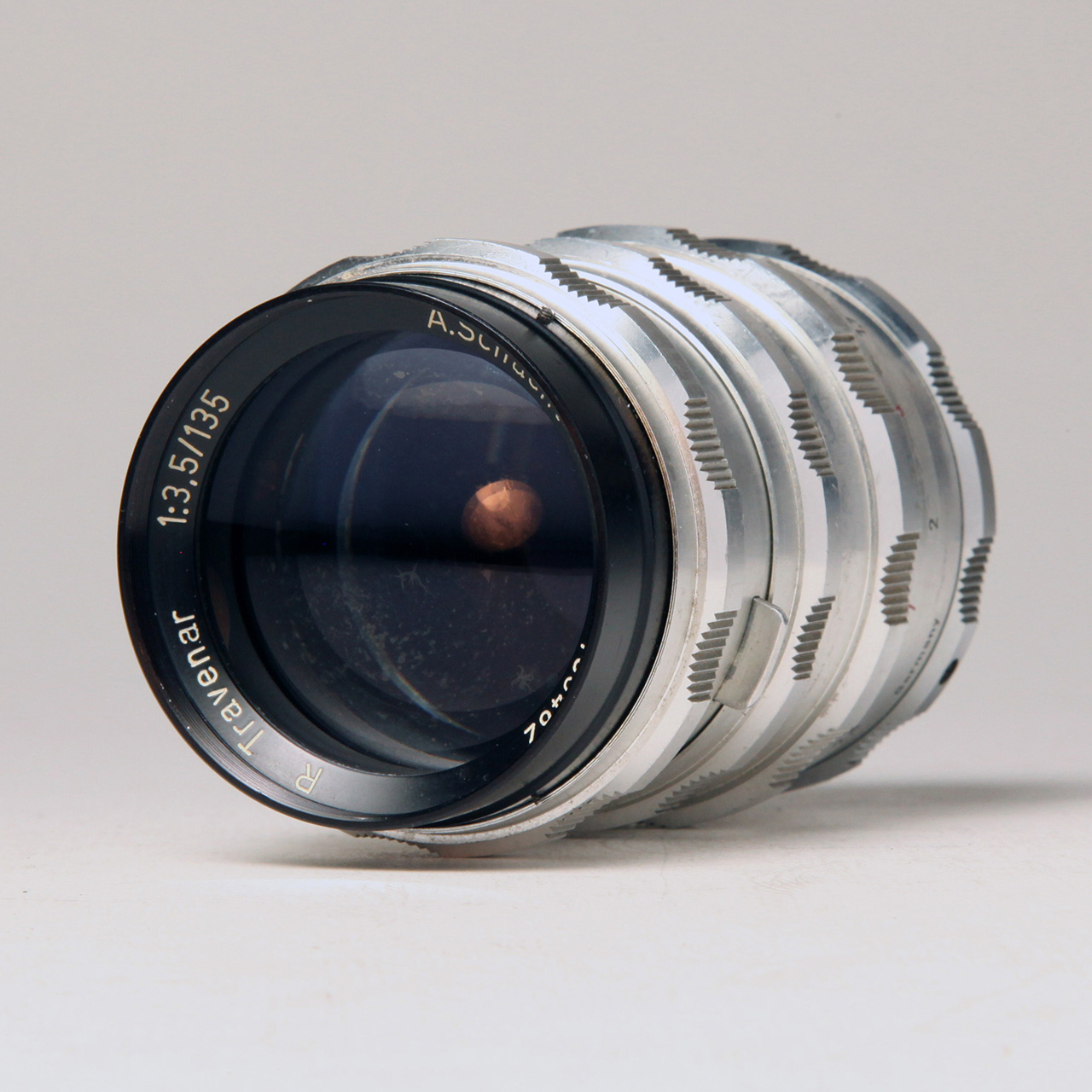 Click to Enlarge - A. Schacht Ulm R. Travenar 1:3.5/135mm