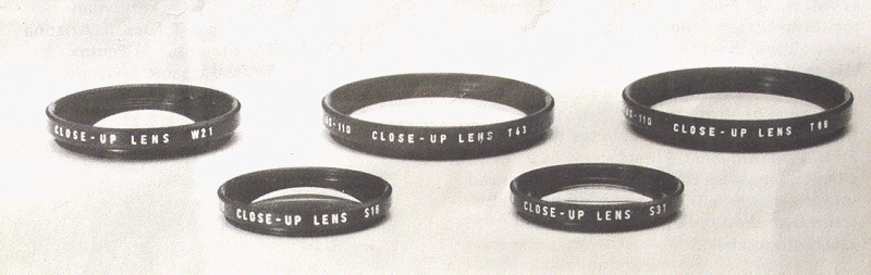 Pentax-110 Close-Up Lenses
