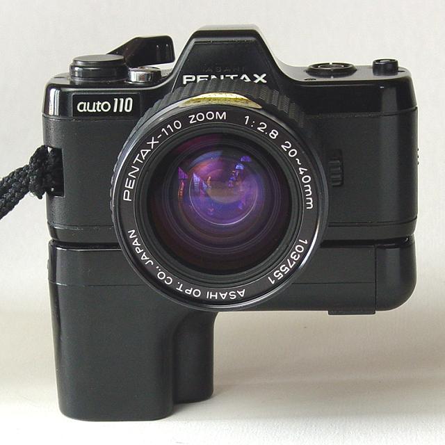 Pentax A110 with 2.8/20-40 Zoom and Winder