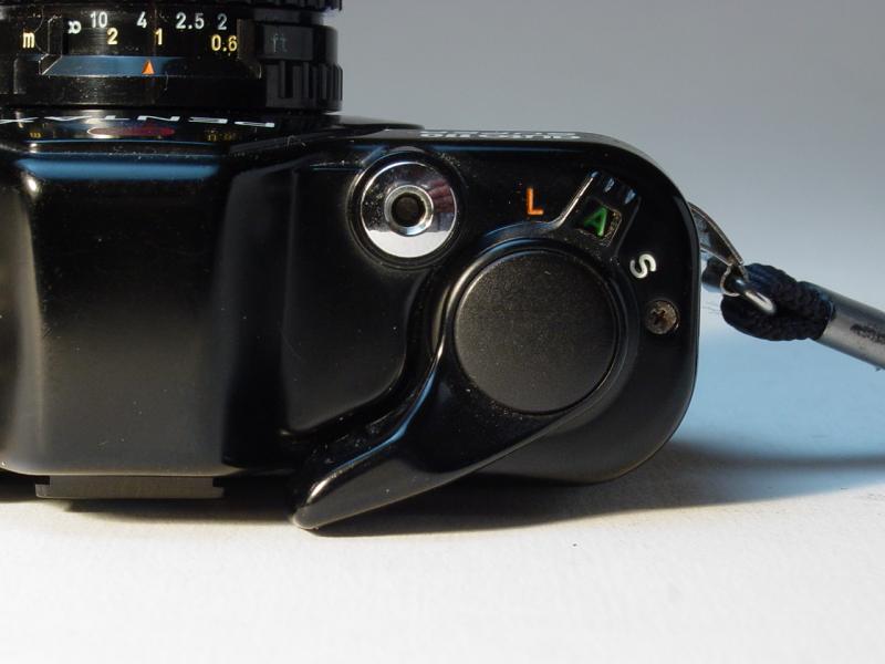 Pentax A110 Super with Pentax-110 18mm f/2.8Pentax A110 Super with Pentax-110 18mm f/2.8 - Auto Position - Click to Enlarge