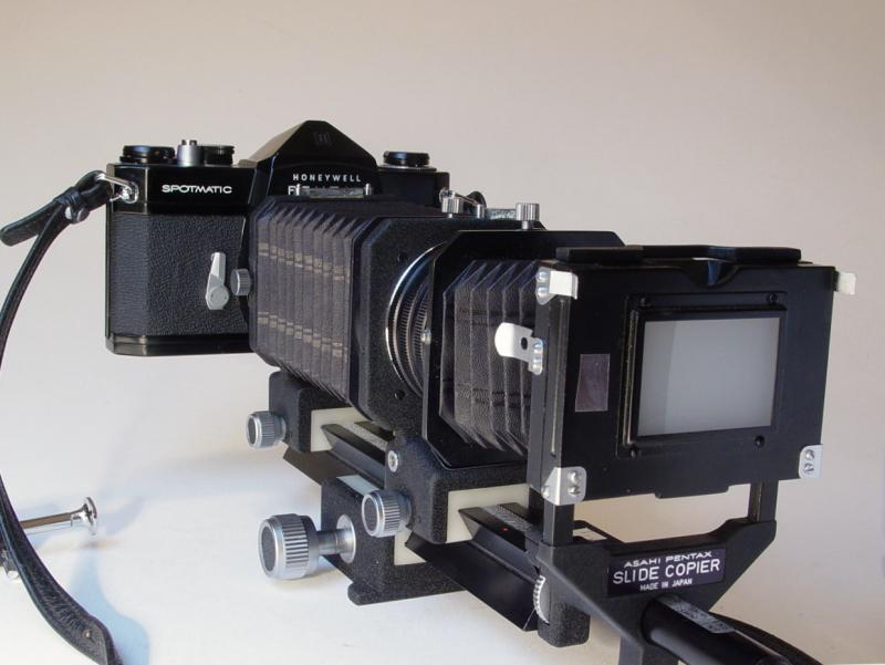 Asahi Pentax Auto Bellows II with Slide Copier