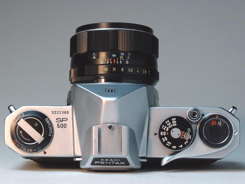 Asahi Pentax Accessory Clip II on SP500