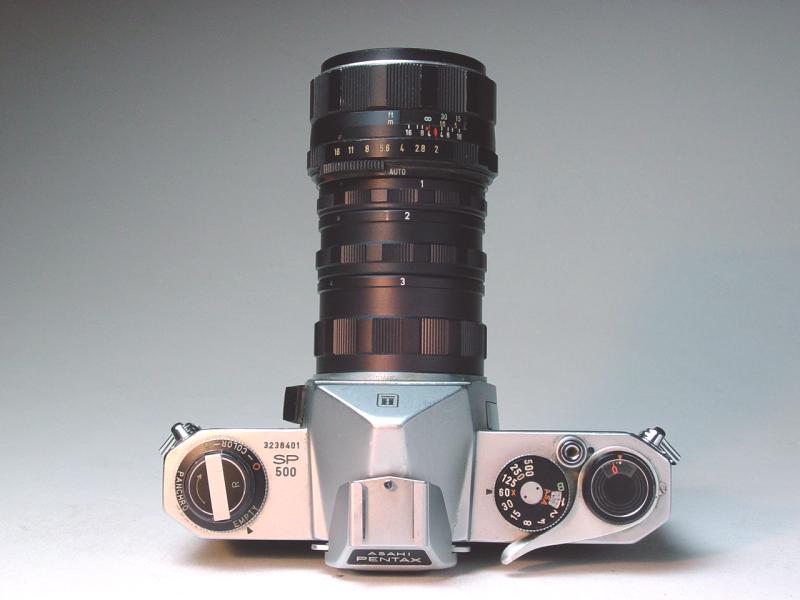 Asahi Pentax Auto-Extension Tube Set on SP500