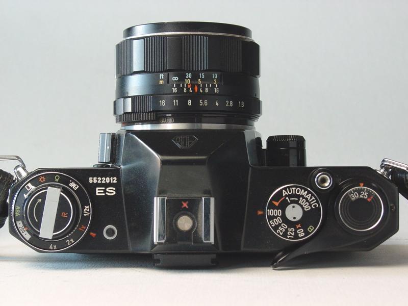 Asahi Pentax Electro-Spotmatic with Super-Takumar 1:1.8/55mm
