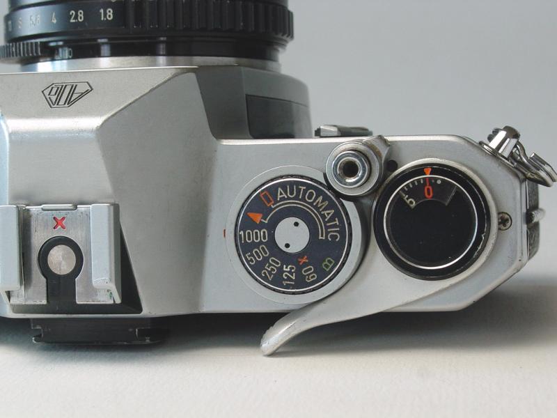 Asahi Pentax ES II Chrome with SMC Pentax 1:1.8/55mm