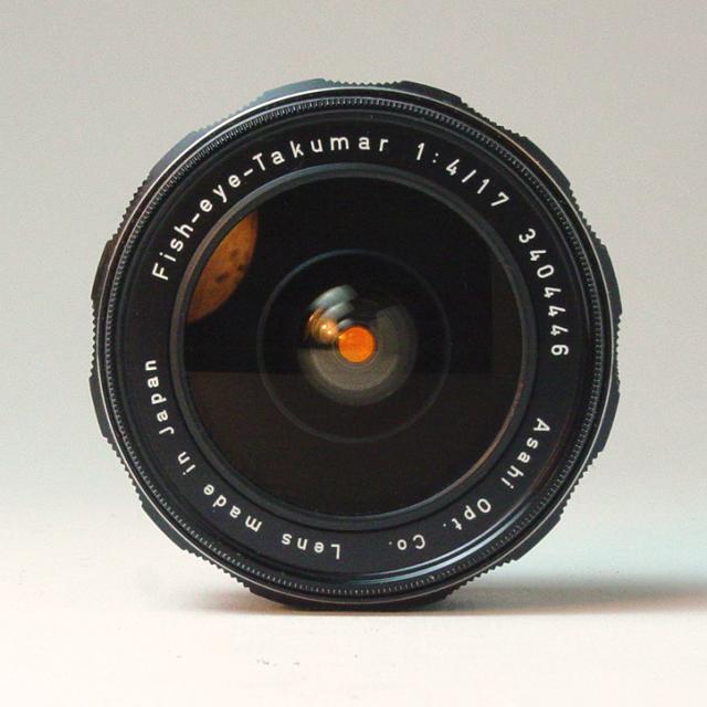 Super-Fish-eye Takumar 17mm f/4.0 with O2 filter dialed in - Click to Enlarge