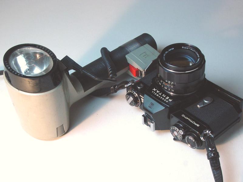 Honeywell Pentax Strobonar 772 on Spotmatic IIa