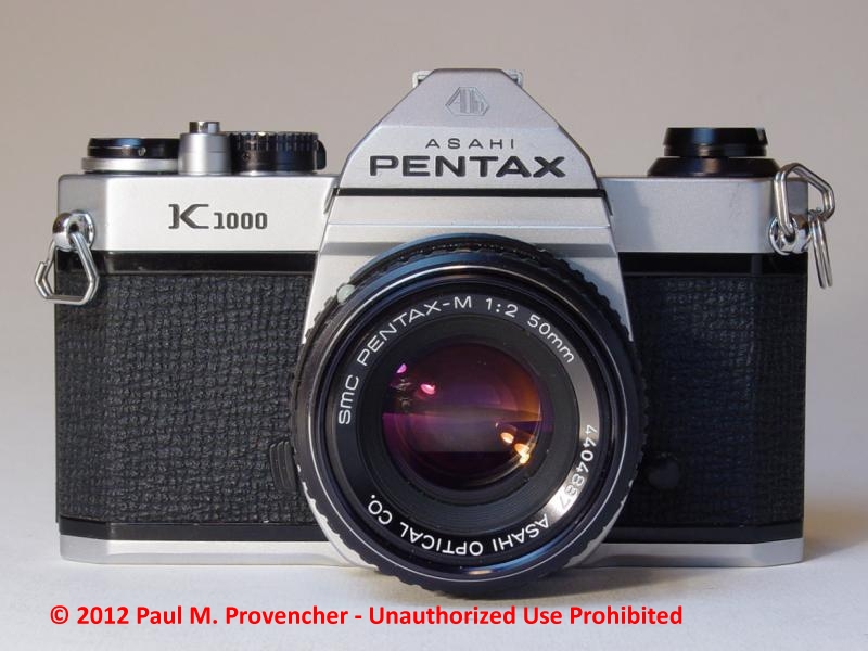 Asahi Pentax K1000 with SMC Pentax-M 50mm f/2.0