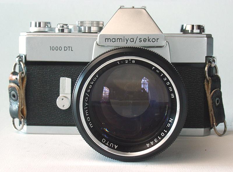 mamiya/sekor 135mm f/2.8 with mamiya/sekor DTL 1000