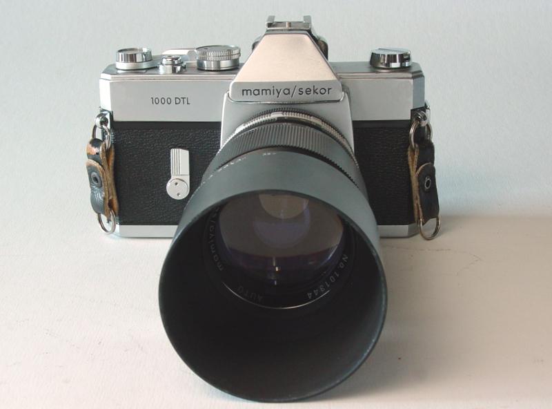 mamiya/sekor 135mm f/2.8 with mamiya/sekor DTL 1000