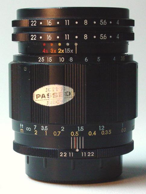Macro-Takumar 1:4/50mm (1:1) - Click to Enlarge