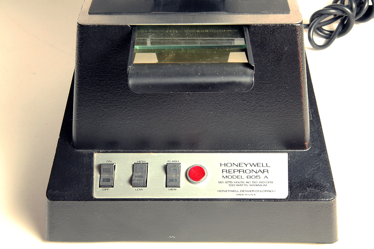 Click to Enlarge - Honeywell Repronar Model 805 A - Base
