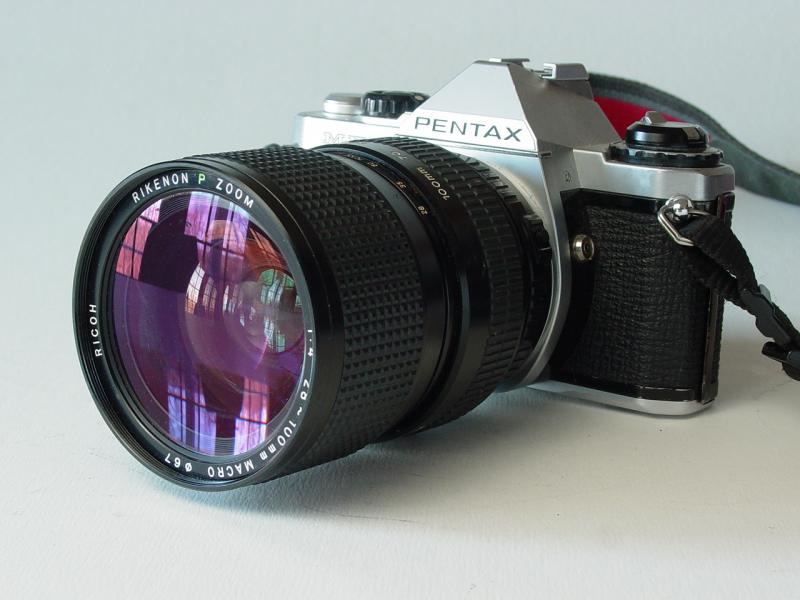 RICOH Rikenon P Zoom 28~100mm f/4.0 Macro with Pentax ME Super