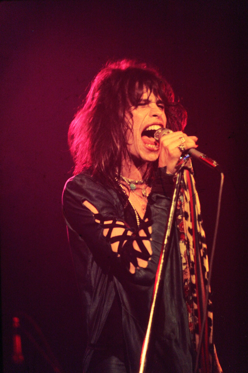 Click to Enlarge - Steve Tyler - Aerosmith - Westboro Speedway 1973