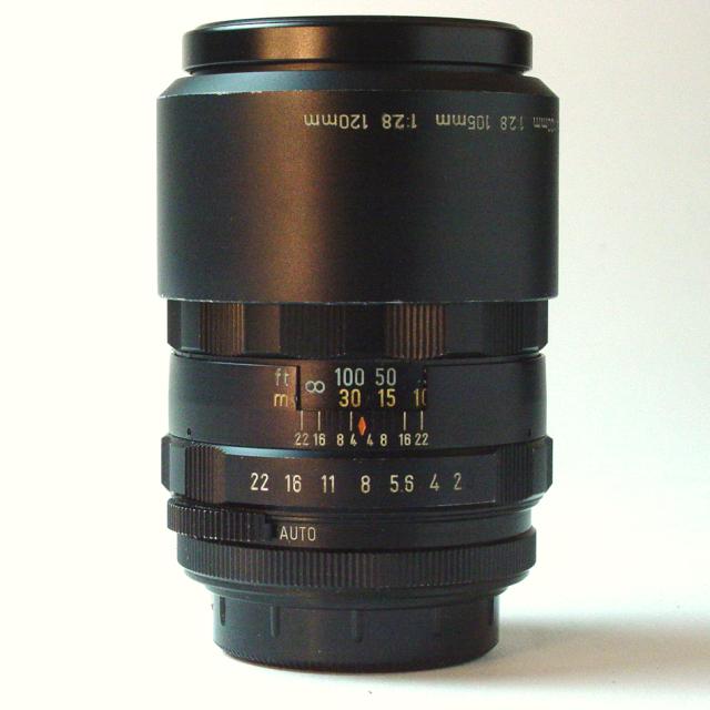 Super-Multi-Coated TAKUMAR 1:2.8/120mm - Click to Enlarge