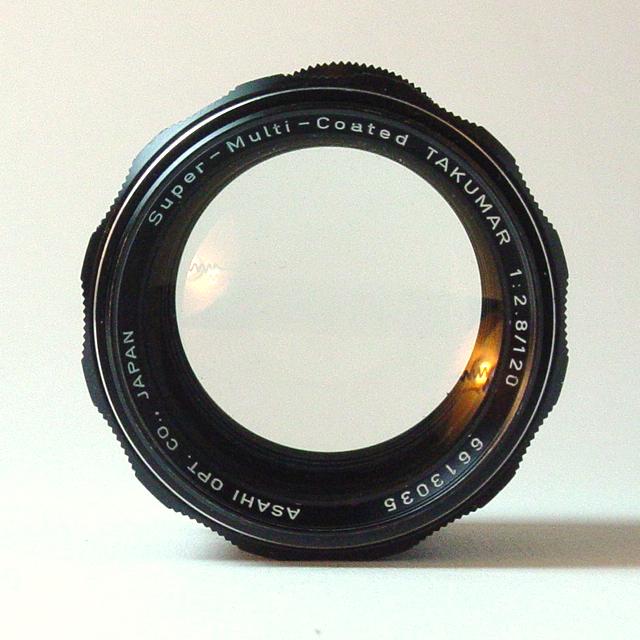 Super-Multi-Coated TAKUMAR 1:2.8/120mm - Click to Enlarge