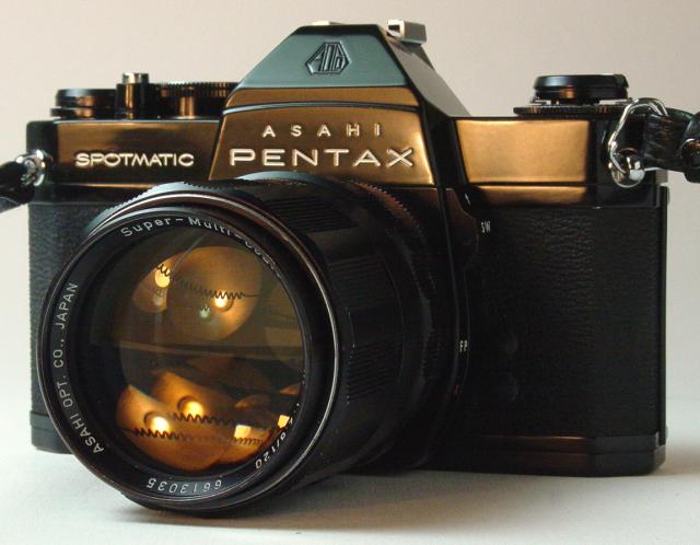 Super-Multi-Coated TAKUMAR 1:2.8/120mm with Spotmatic II