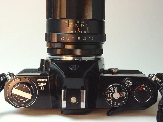 Super-Multi-Coated TAKUMAR 1:2.8/120mm with Spotmatic II