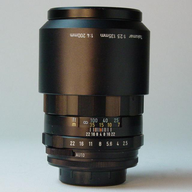 Super-Multi-Coated TAKUMAR 1:2.5/135mm - Click to Enlarge