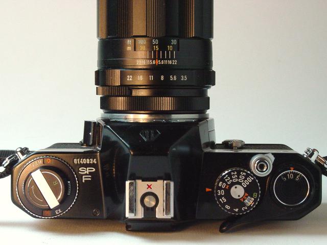 Super-Multi-Coated TAKUMAR 1:3.5/135mm with Spotmatic F