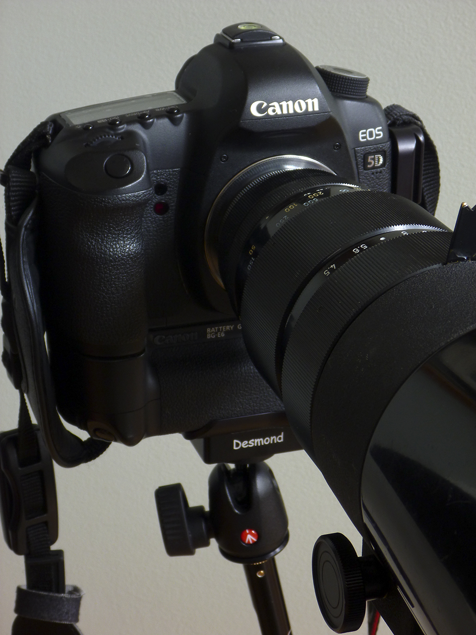 Super-Multi-Coated TAKUMAR 1:4.5/500mm and Manfrotto 359 Long Lens Support