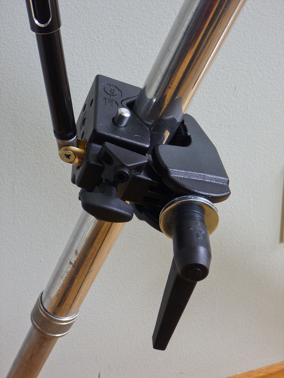 Tilt-All and Manfrotto 359 Long Lens Support (Super-Clamp)