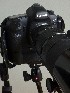 Super-Multi-Coated TAKUMAR 1:4.5/500mm and Manfrotto 359 Long Lens Support