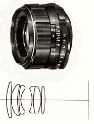 Super-Takumar 55mm f/2.0