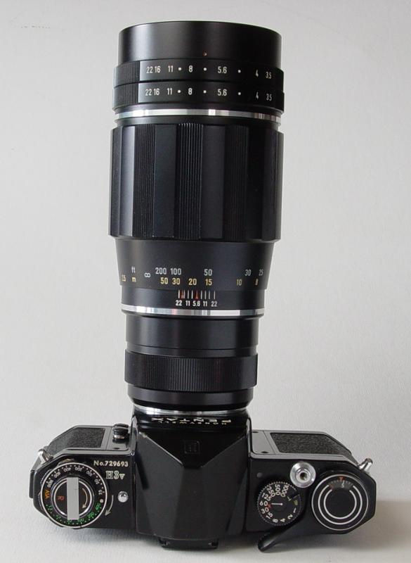 Takumar 1:3.5/200mm on Honeywell Pentax H3V