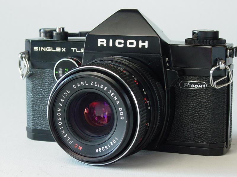 Carl Zeiss Jena Flektogon MC 35mm f/2.4 with RICOH Singlex TLS - Click to Enlarge