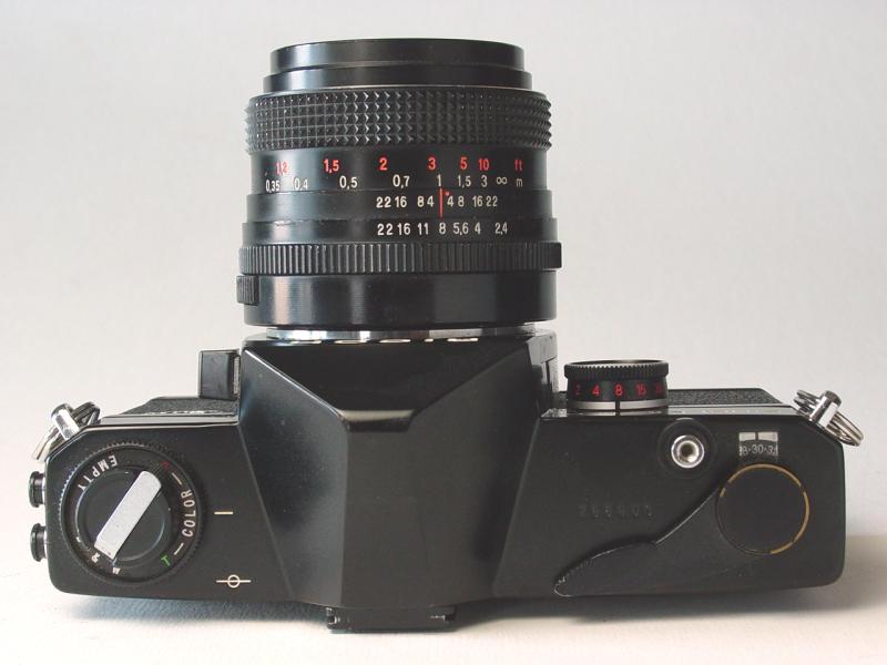 Carl Zeiss Jena Flektogon MC 35mm f/2.4 with RICOH Singlex TLS - Click to Enlarge